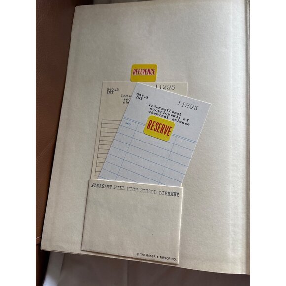 International Encyclopedia Of Chemical Science By D. Van Nostrand Company 1964 H - Picture 5 of 15